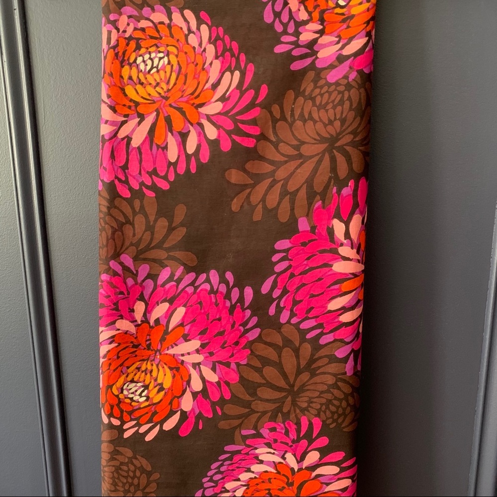 Bright floral scarf / wrap